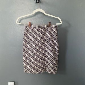 Ann Taylor tweed pencil skirt 0P